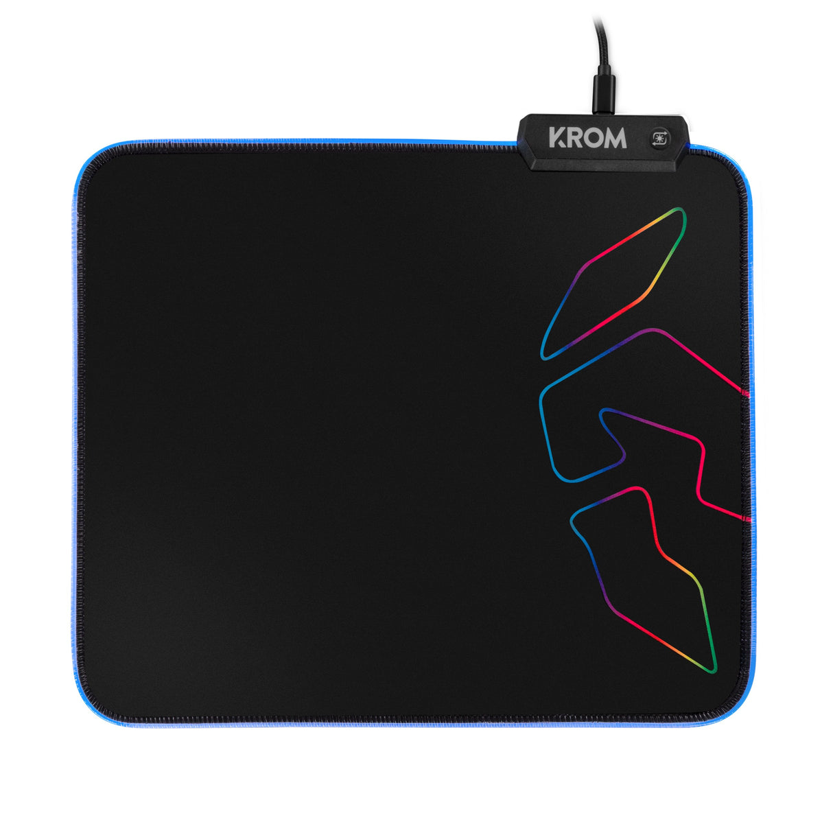 EAN 8436532169465 - Krom Knout RGB Alfombrilla de ratón para juegos Negro imagen 3