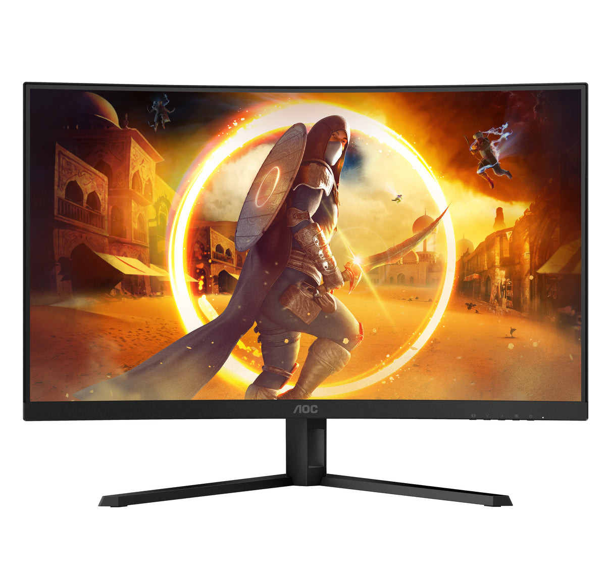 EAN 4038986182164 - AOC G4 CQ32G4VE pantalla para PC 80 cm (31.5") 2560 x 1440 Pixeles Quad HD LCD Negro, Gris imagen 6