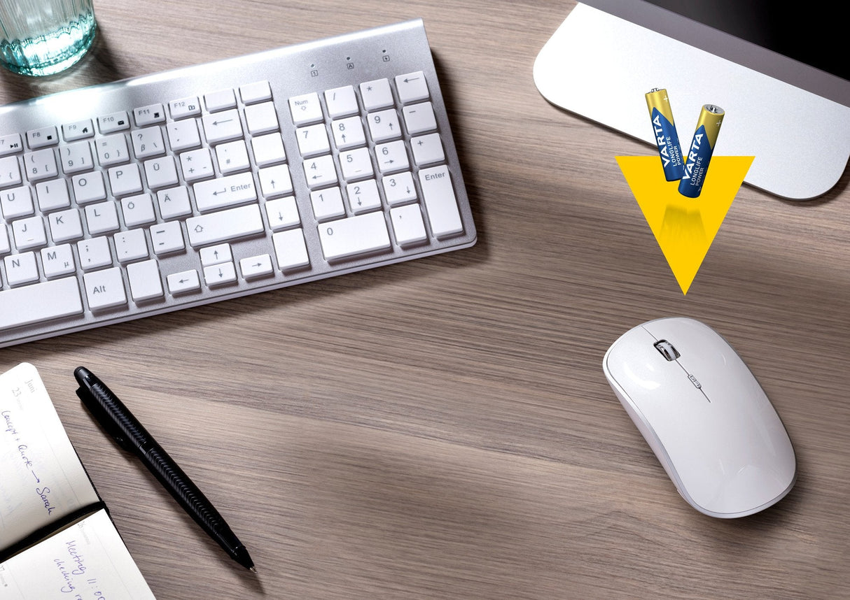 Pila Alcalina Varta Longlife Power Tipo Aaa Lr03 Pack 4