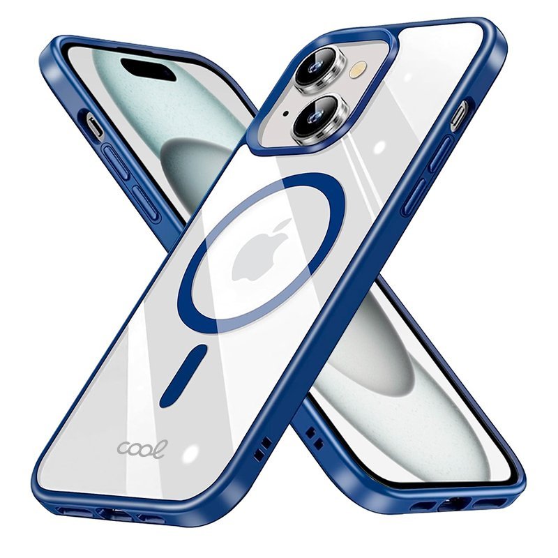 EAN 8434847074047 - COOL Accesorios COOL funda para teléfono móvil 15,5 cm (6.1") Azul, Transparente imagen 2