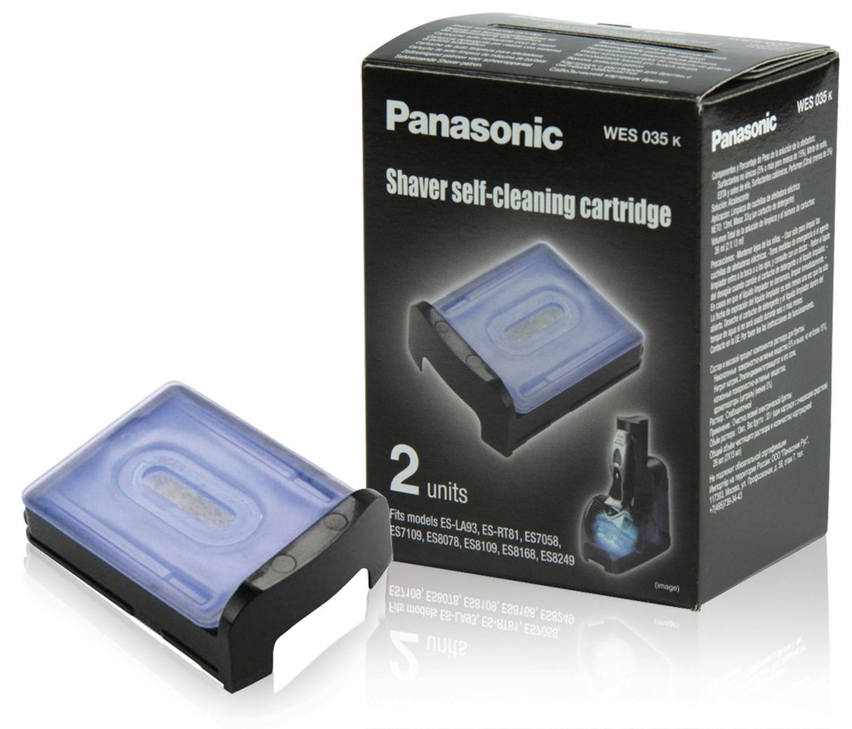 EAN 5025232434084 - Panasonic WES035K503 accesorio para maquina de afeitar Cartucho de limpieza imagen 2