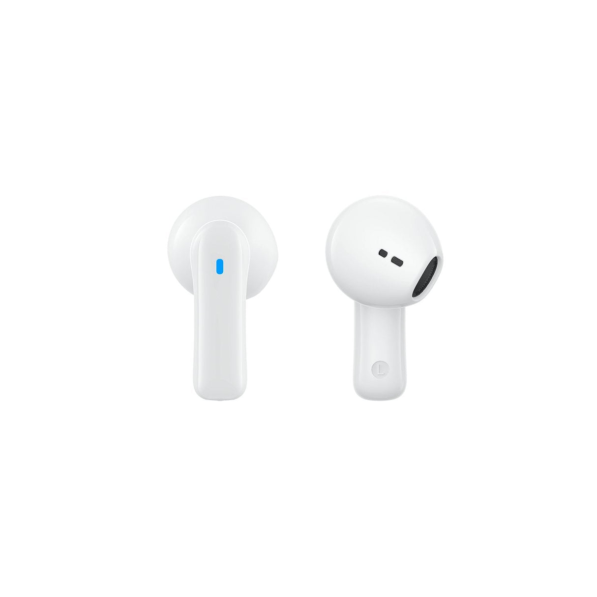 Auriculares Bluetooth Spc Zion 2 Play Con Estuche De Carga Autonomía 7h Stick Corto 30mm Blancos