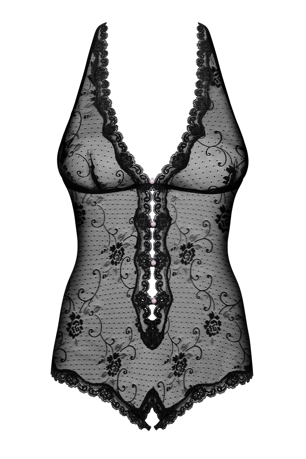 Body Fiorenta Color Negro Talla (Interno):L/Xl