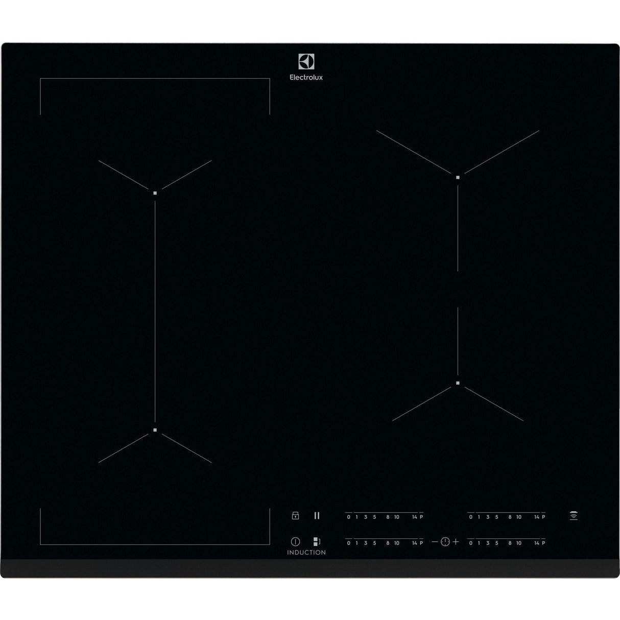 Electrolux Eiv634 Negro Integrado 60 Cm Con Placa De Inducción 4 Zona(S)