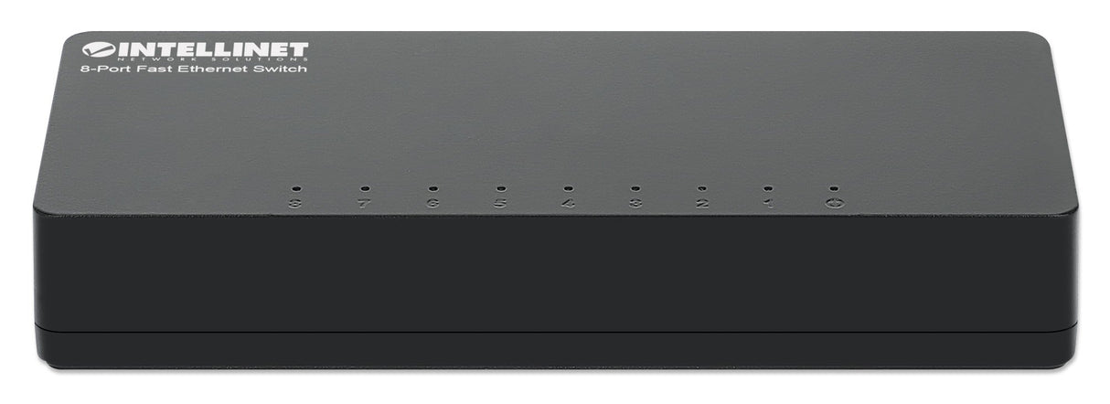 EAN 0766623561730 - Intellinet 561730 switch Fast Ethernet (10/100) Negro imagen 3