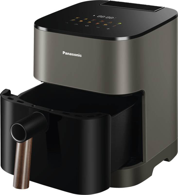 EAN 5025232979219 - Panasonic NF-CC500NXE freidora Sencillo 5 L Independiente 1450 W Freidora de aire caliente Negro, Gris, O imagen 2
