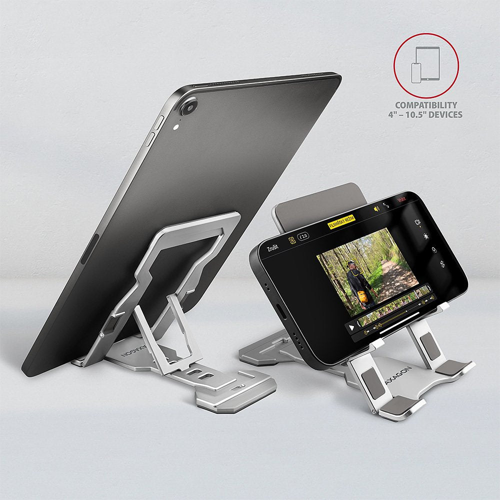 Axagon Stnd-M Montaje Y Soporte Para Smartphone Aluminio