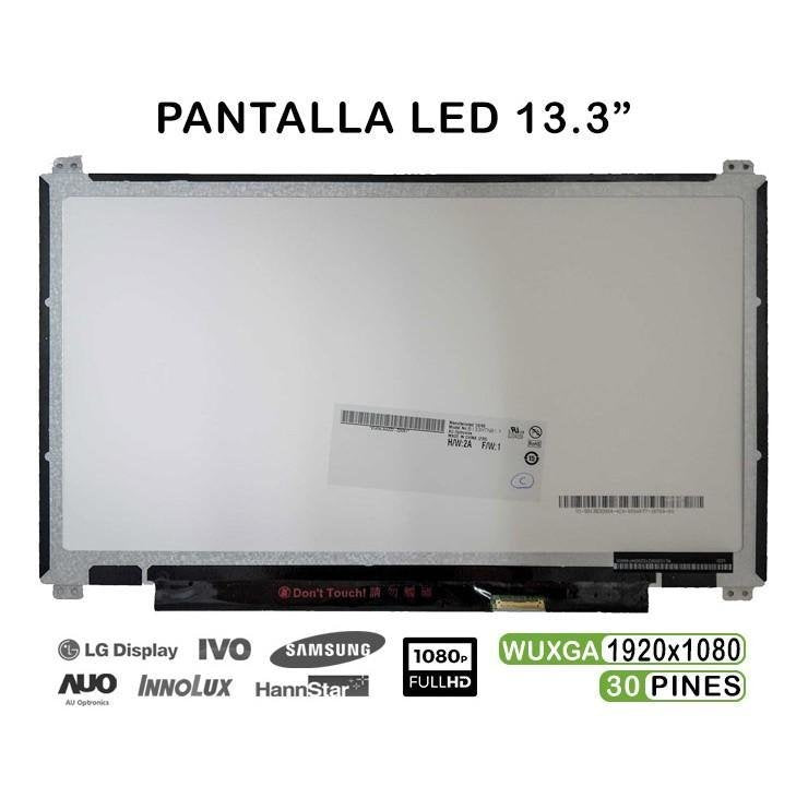 Pantalla Led De 13.3" Para Portátil B133htn01.1 Fhd 30 Pines