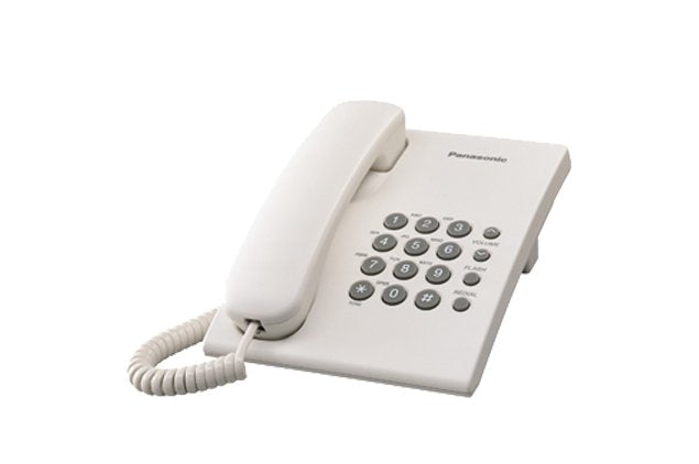 EAN 5025232272136 - Panasonic KX-TS500PDW teléfono Teléfono analógico Blanco imagen 1