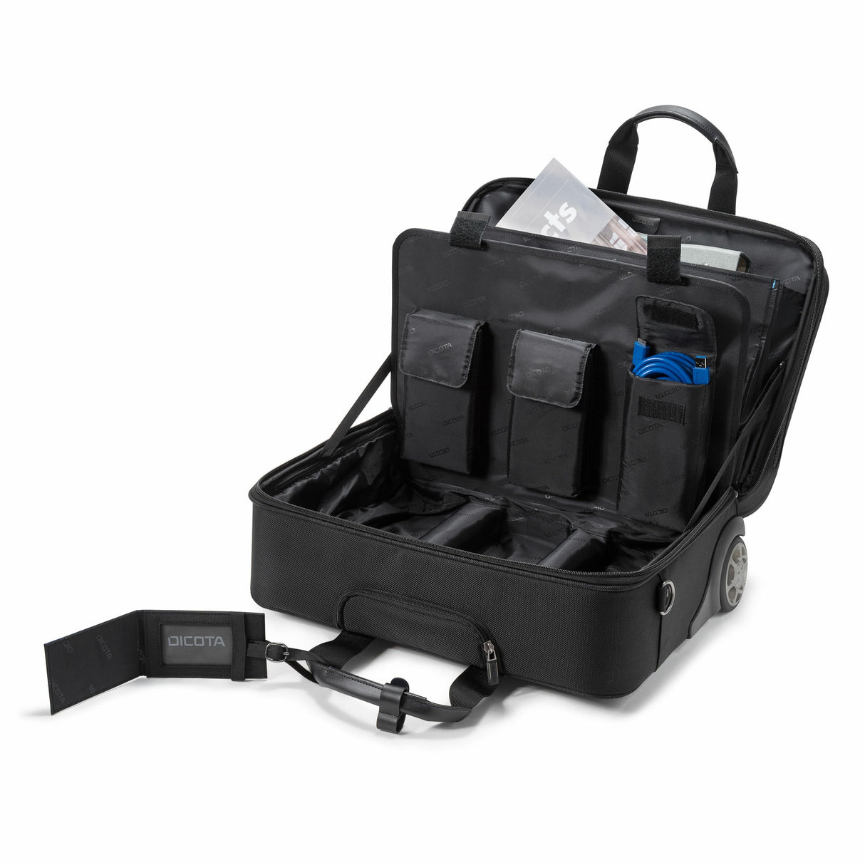 EAN 7640158660560 - DICOTA Top Roller Pro Tranvía Negro Espuma, Nylon imagen 7