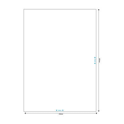 Mediarange Mrink140 Etiqueta Autoadhesiva Blanco Permanente 50 Pieza(S)