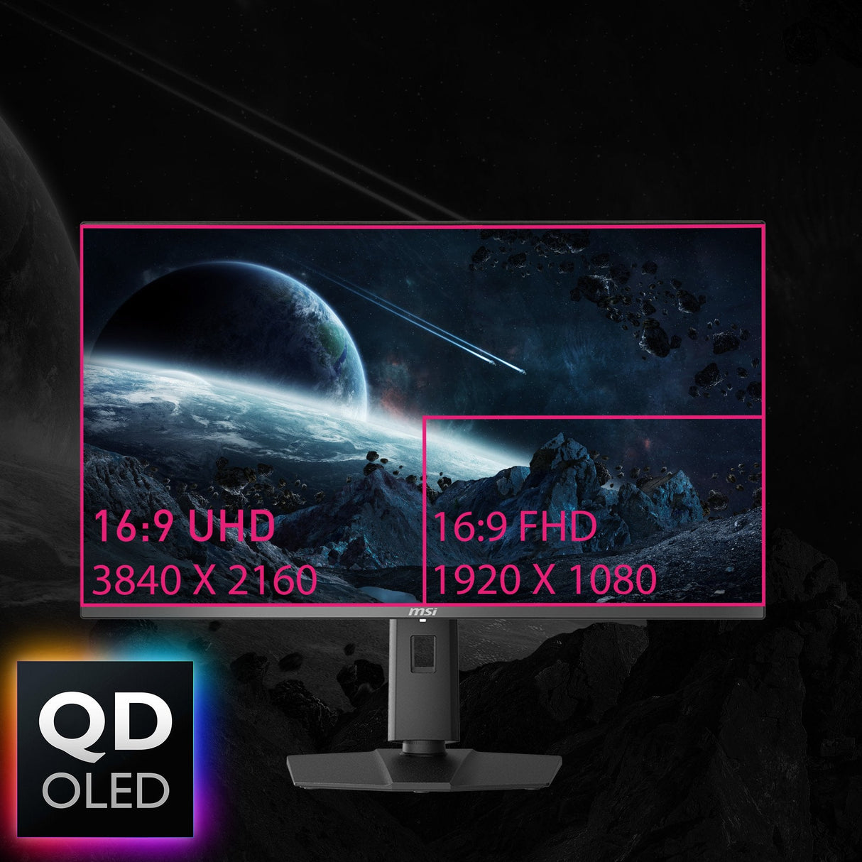 Monitor 32"(81.3cm)Tft Msi Mpg 321uxde Qd-Oled 9s6-3dd29a-006 Retail