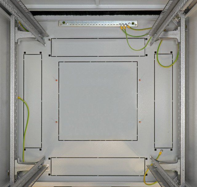Netzwerkschrank-Pro 42he H1963 X B800 X T1200, Ral 7035