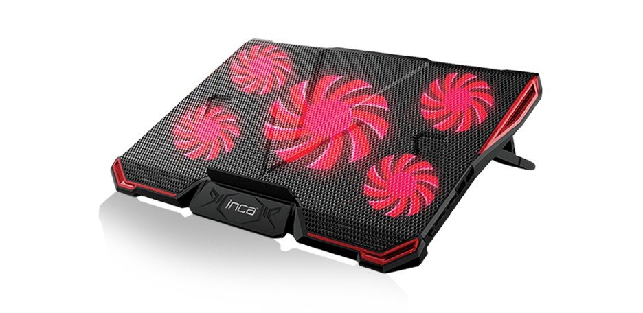 EAN 8697980469662 - Inca INC-611GMS almohadilla fría 43,2 cm (17") Negro, Rojo imagen 1