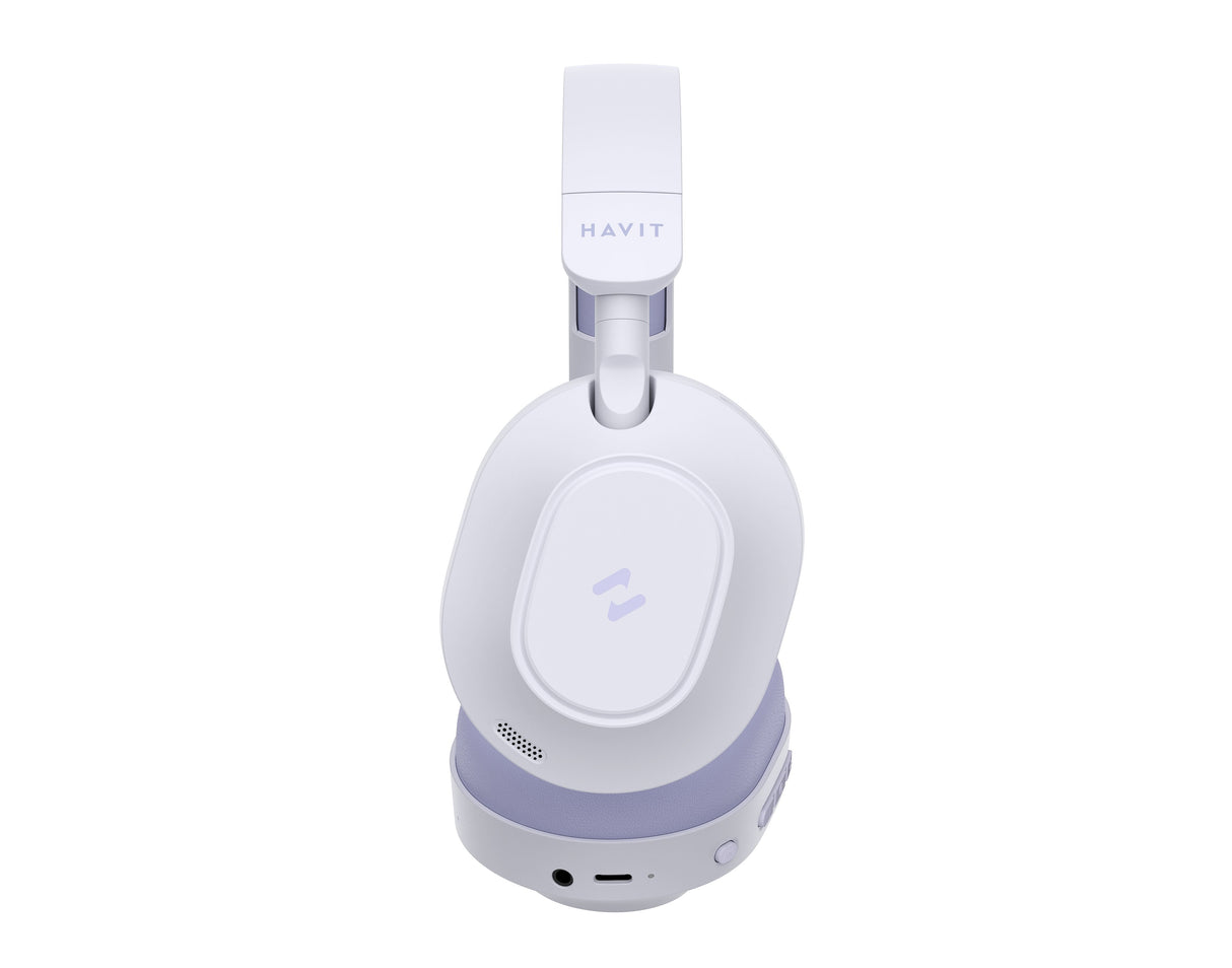 EAN 6939119081485 - Havit H668BT (Violet) Auriculares Inalámbrico y alámbrico Diadema Música/uso diario USB Tipo C Bluetooth imagen 3