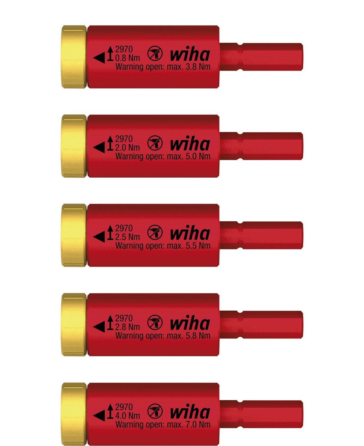 Wiha Juego De Par Adaptador Easytorque Eléctrico 41479