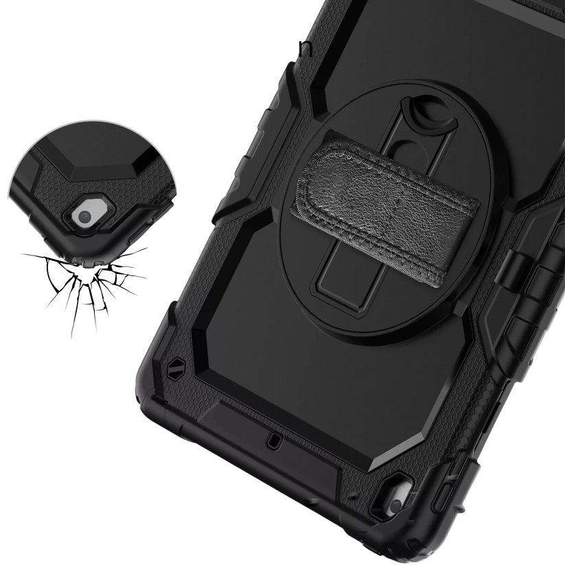 Deqster 360° Tablethülle Rugged Case F. Ipad 10.9" (10.Gen.) A16 Extrem Robuste Schutzhülle Nach Us-Militärstandard (Milstd 810h)