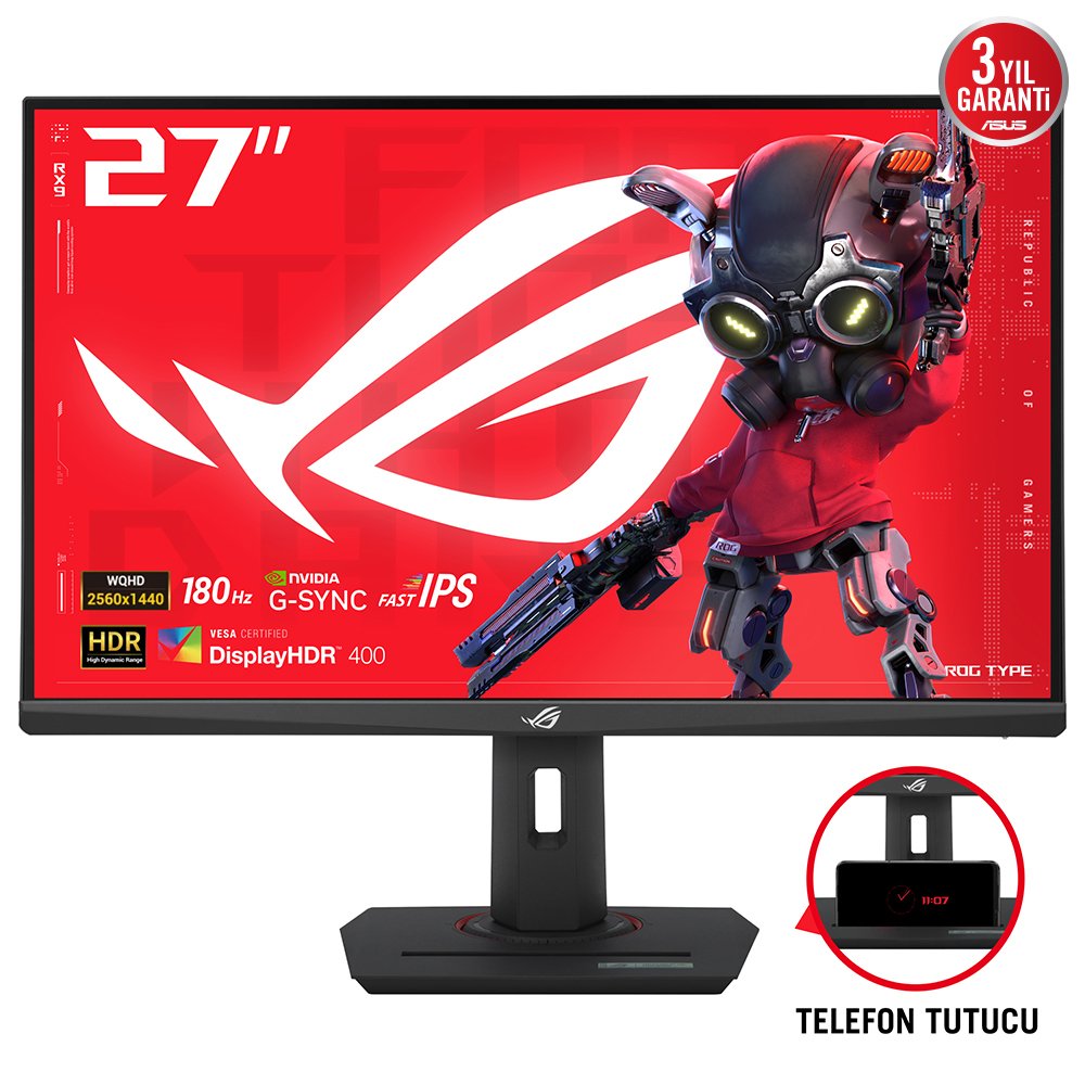 EAN 0197105406070 - ASUS ROG Strix XG27ACS pantalla para PC 68,6 cm (27") 2560 x 1440 Pixeles Quad HD LED Negro imagen 2