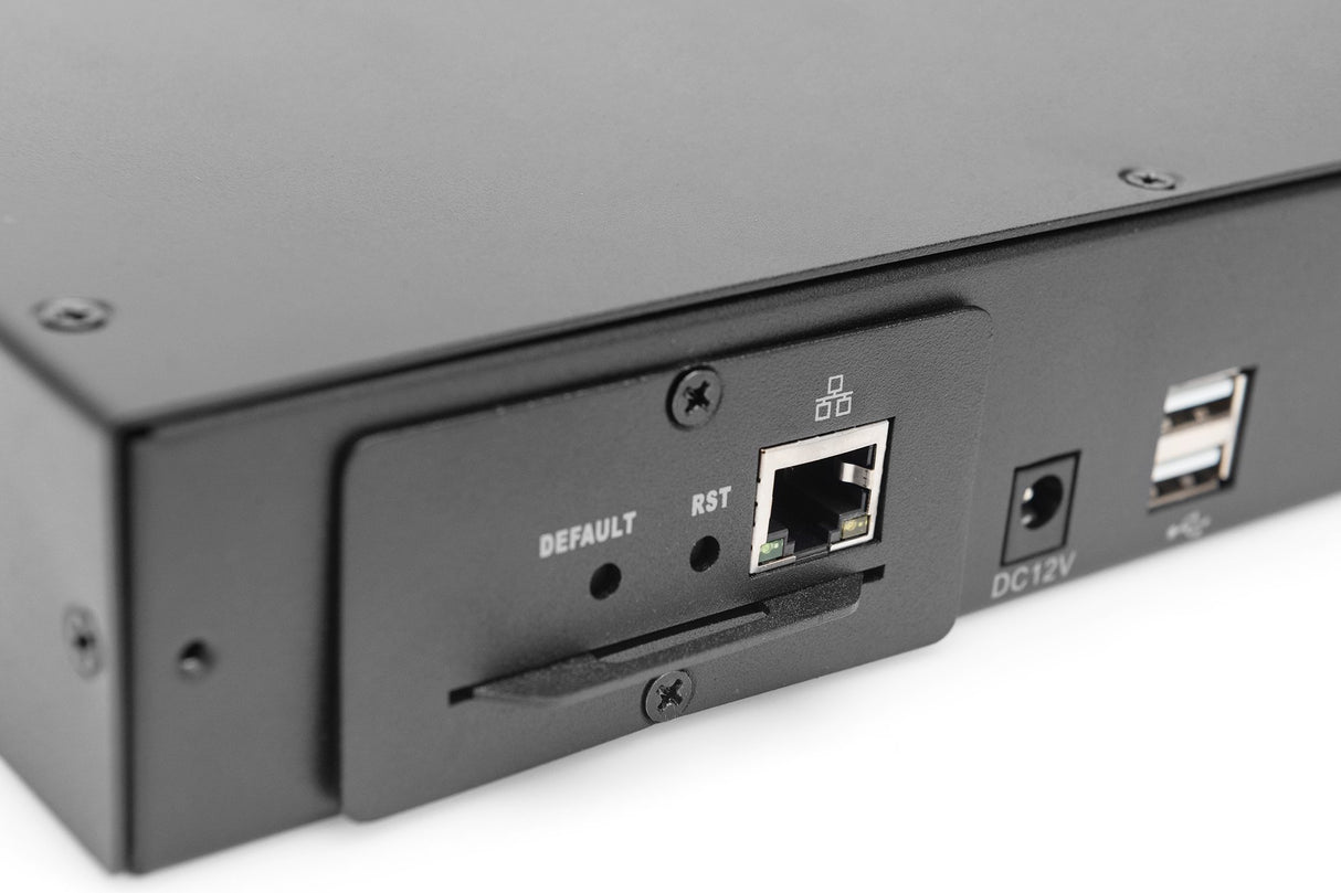 EAN 4016032447641 - Digitus DS-72217 interruptor KVM Montaje en rack Negro imagen 2
