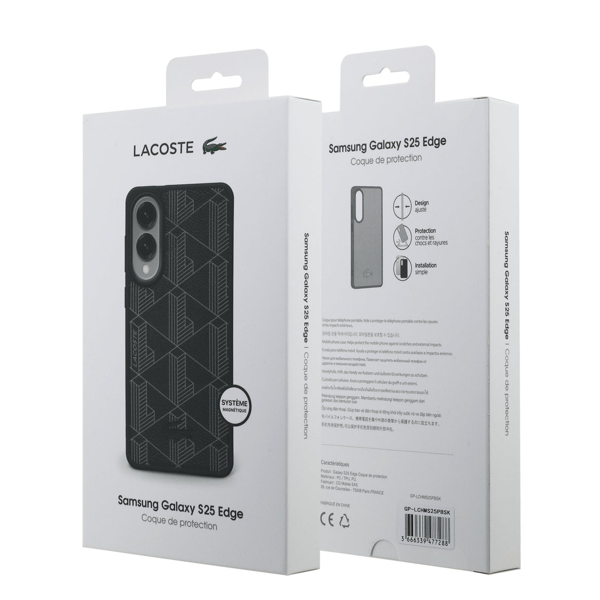 Funda The Blend Lacoste Para Galaxy S25 Edge Gp-Lchms25pbsk