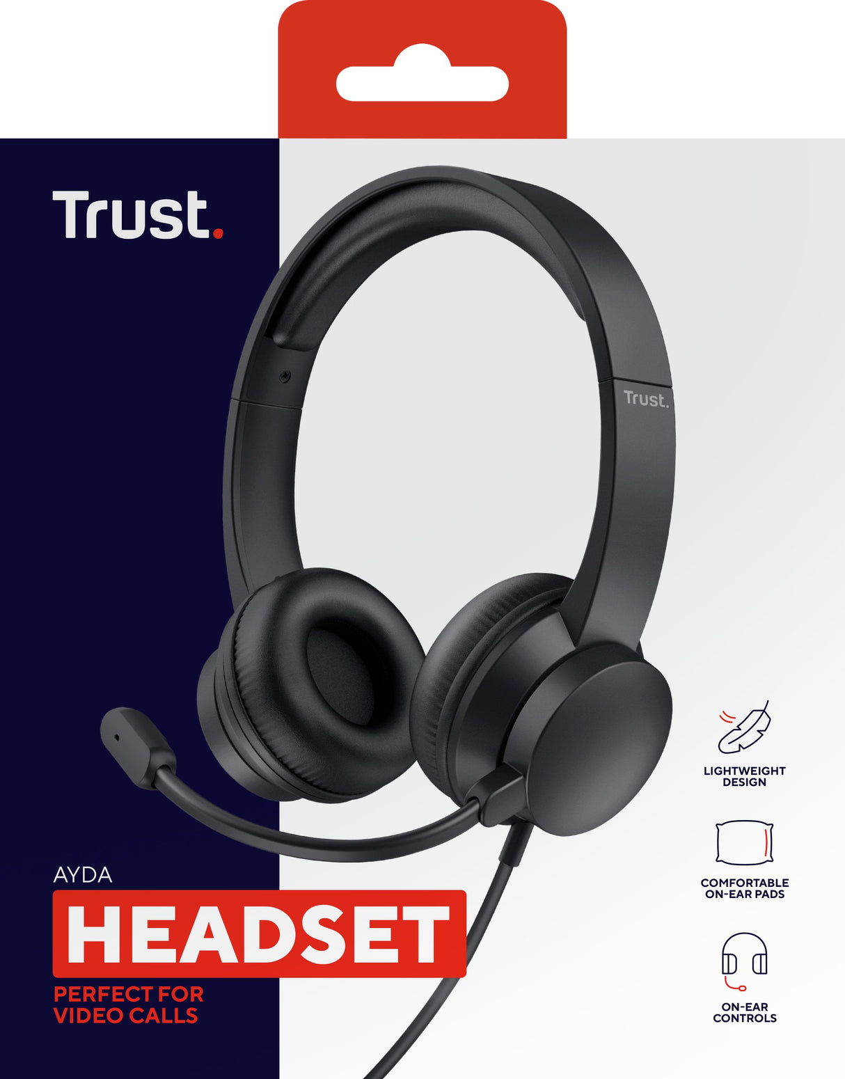 EAN 8713439250879 - Trust Ayda Auriculares Alámbrico Diadema Llamadas/Música Negro imagen 7