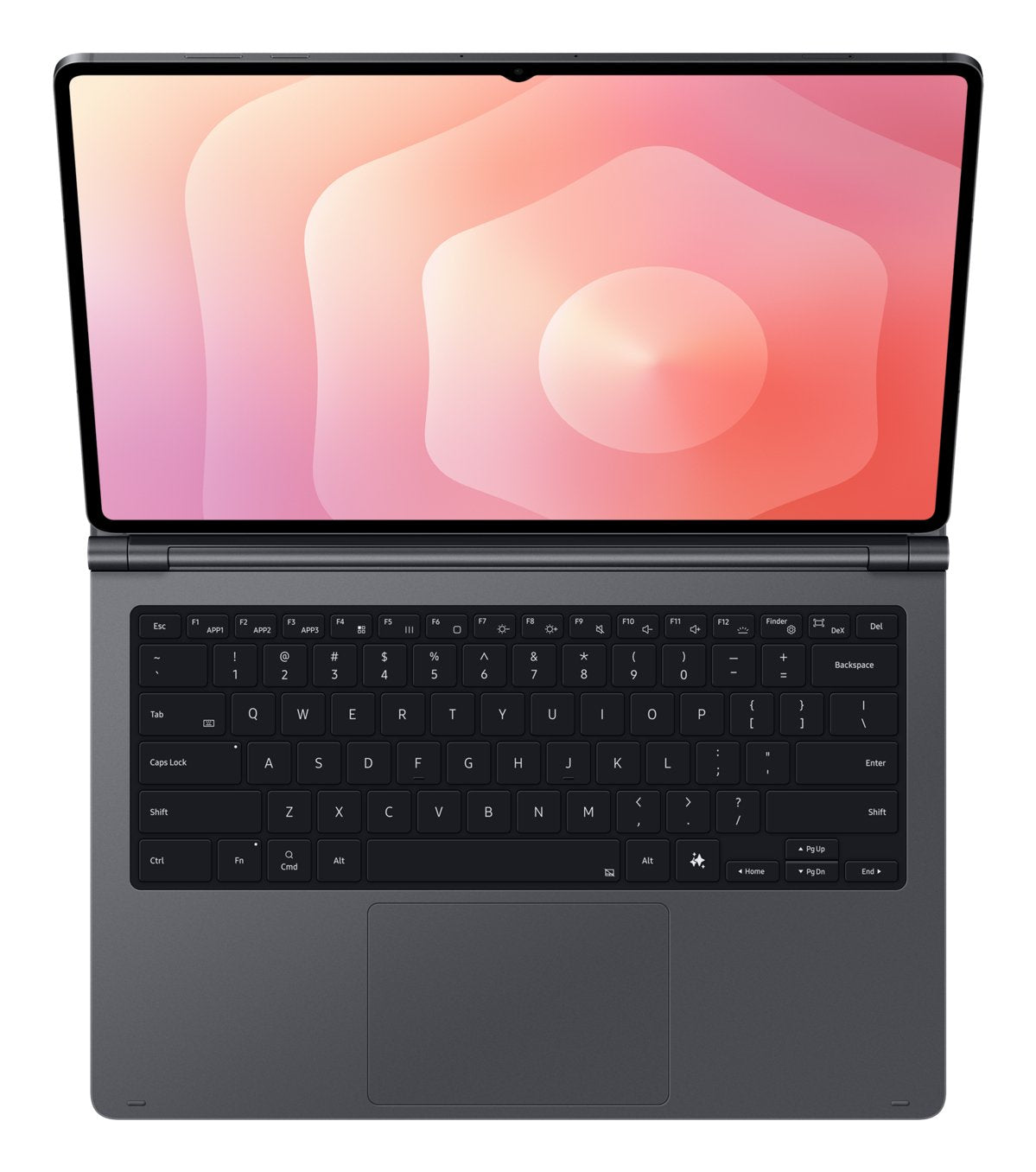 Pro Keyboard Galaxy Tab S11 Ultra , Teclado Color Gris Foncé Samsung Ef-Dx935b
