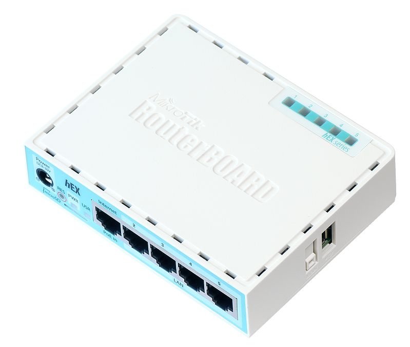 EAN 2502111614452 - Mikrotik RB750GR3 router Gigabit Ethernet Turquesa, Blanco imagen 1