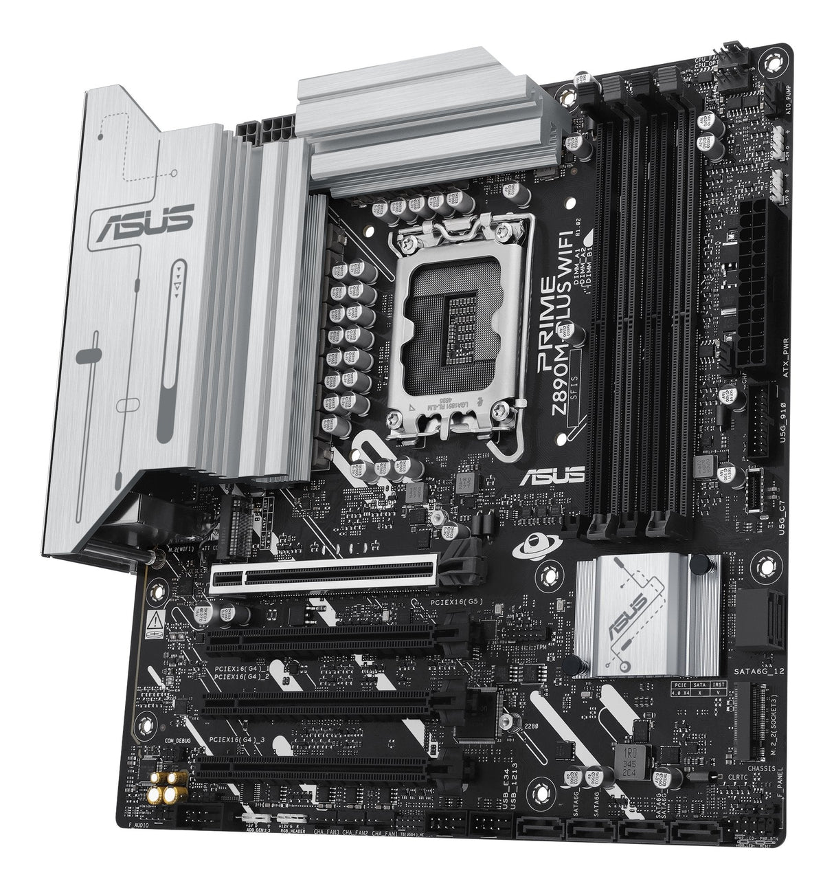 Asus Prime Z890m-Plus Wifi Intel Z890 Lga 1851 (Socket V1) Micro Atx