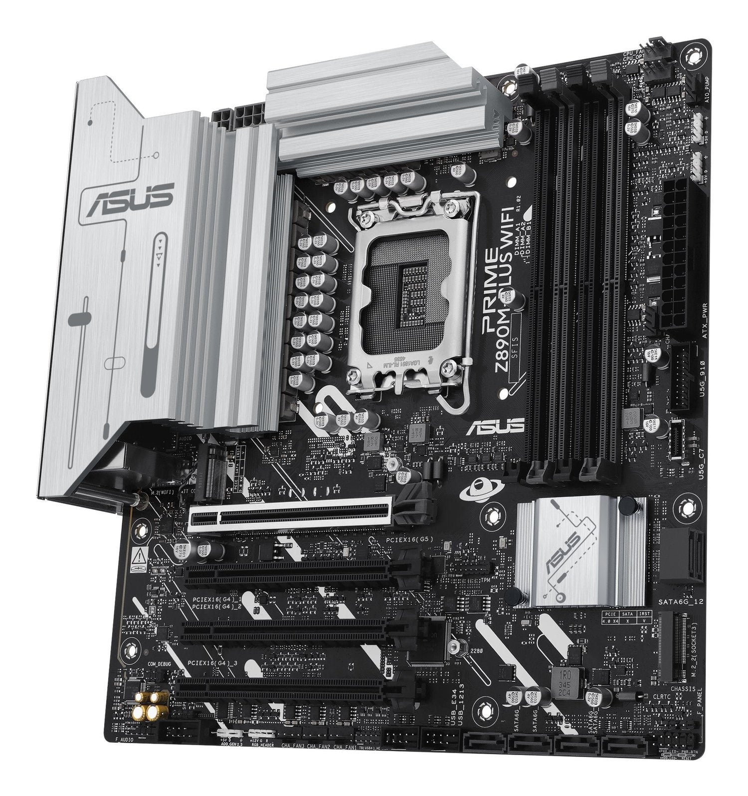 Asus Prime Z890m-Plus Wifi Intel Z890 Lga 1851 (Socket V1) Micro Atx