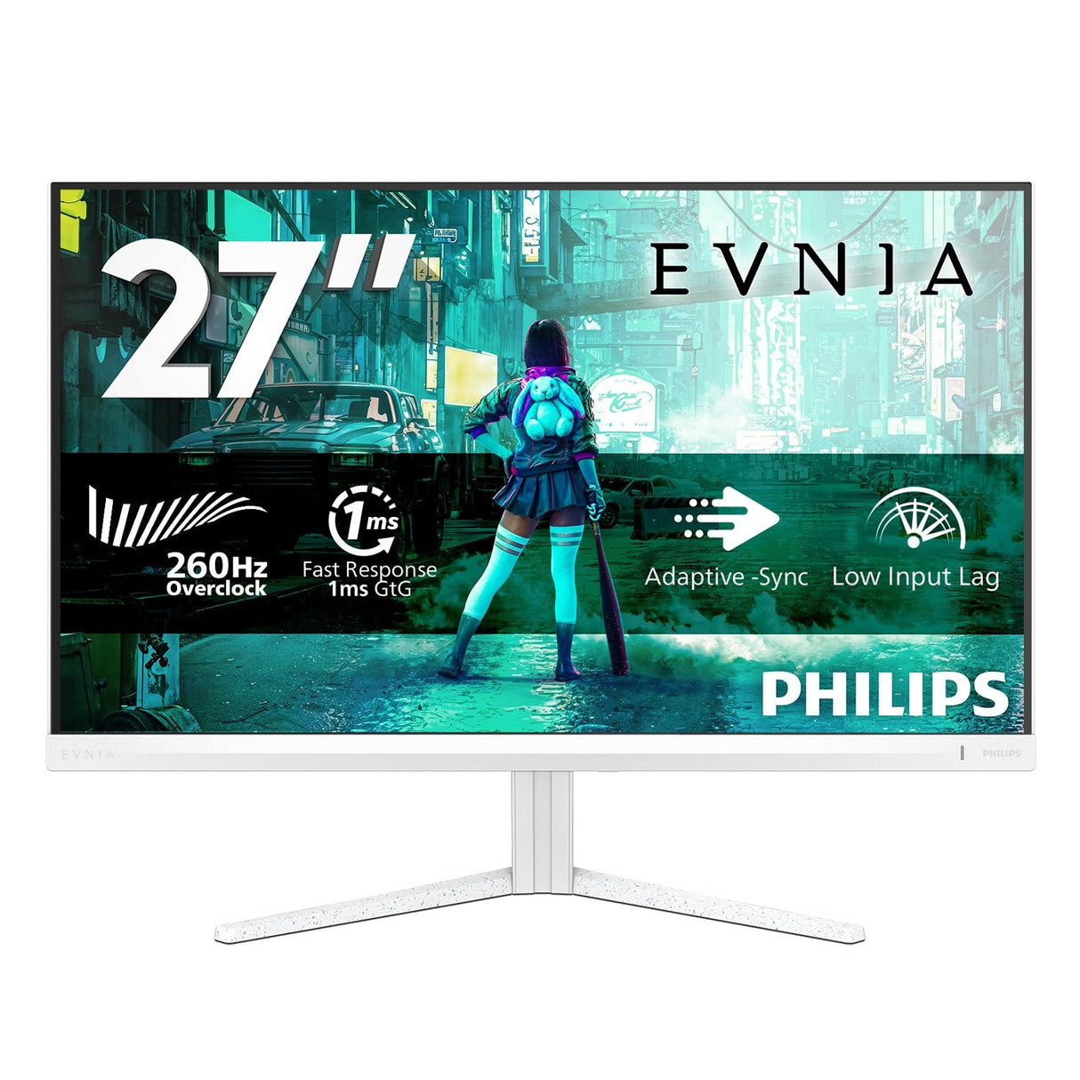 Monitor Philips 27m2n3201pl 00 27" Ips Fhd 260hz 300cd M2 1ms Hdmi2.0 Dp