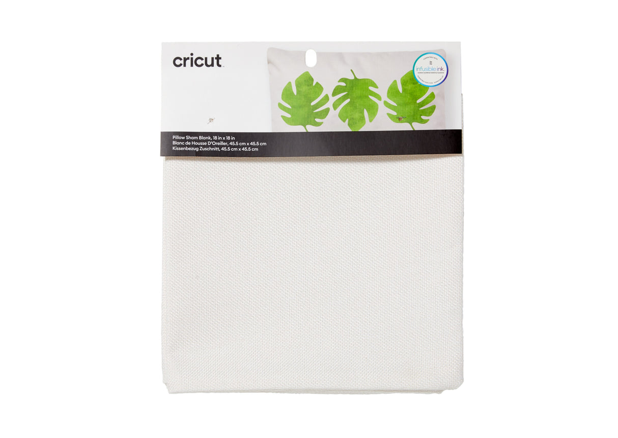 Cricut 2007484 Funda De Almohada Crema De Color Poliéster