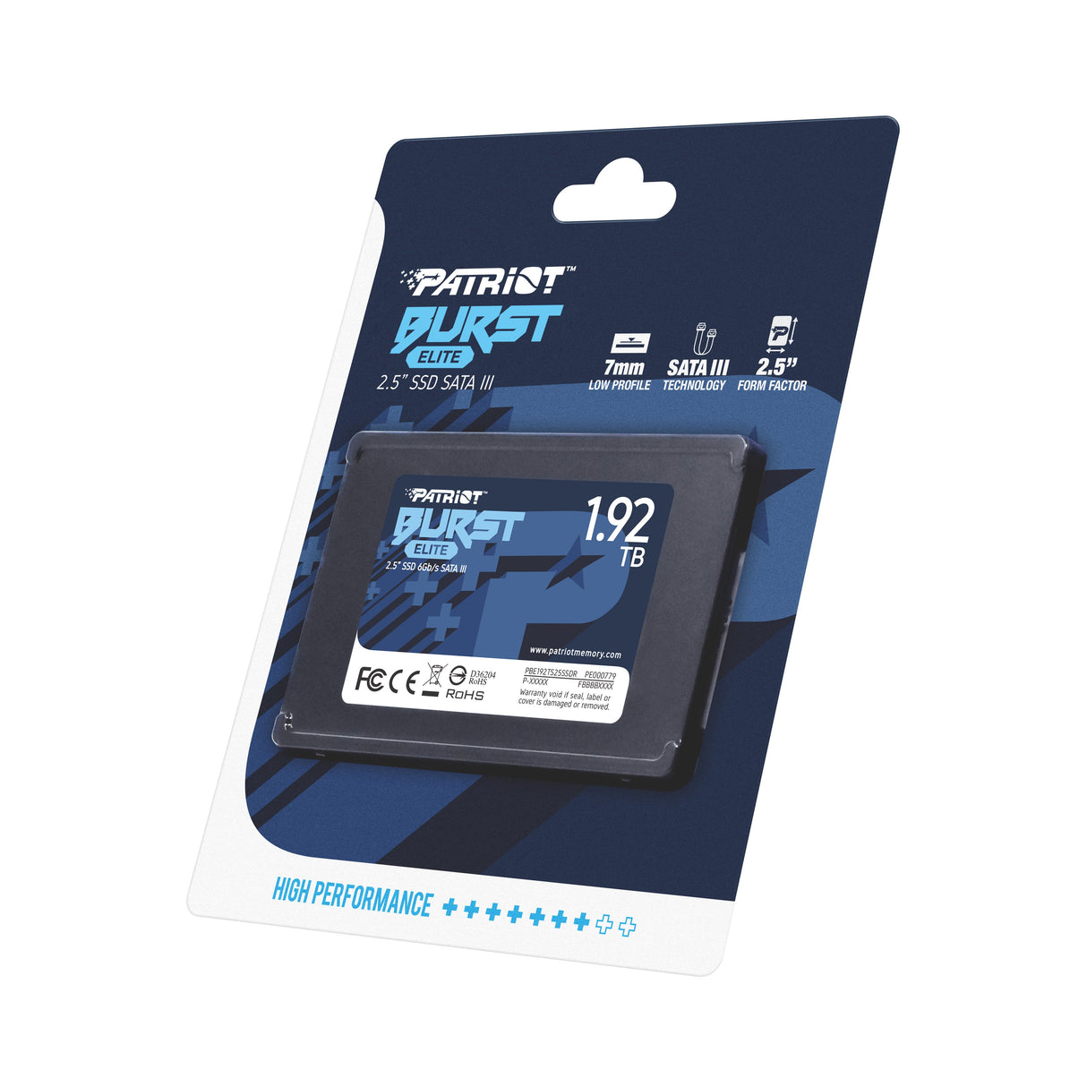 EAN 0814914027776 - Patriot Memory Burst Elite 1,92 TB 2.5" Serial ATA III imagen 8