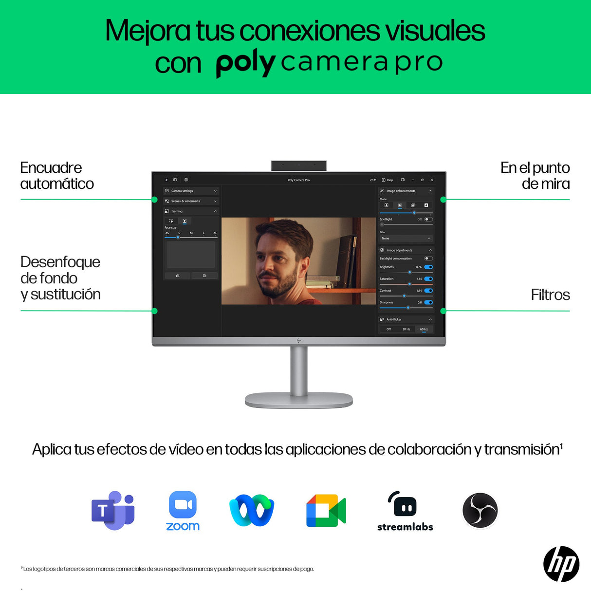 EAN 0198990175553 - HP OmniStudio X 27-cs0011ns Intel Core Ultra 5 125H 68,6 cm (27") 1920 x 1080 Pixeles PC todo en uno 16 G imagen 11