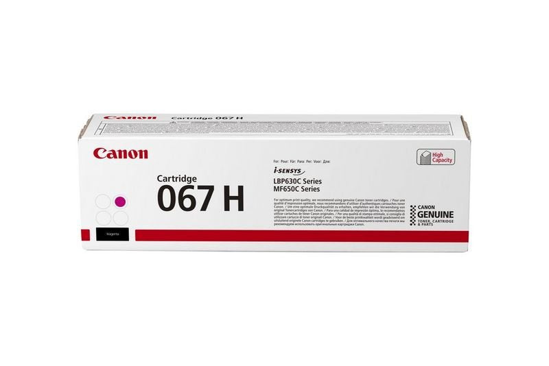 EAN 4549292187625 - Canon 067H cartucho de tóner 1 pieza(s) Original Magenta imagen 1