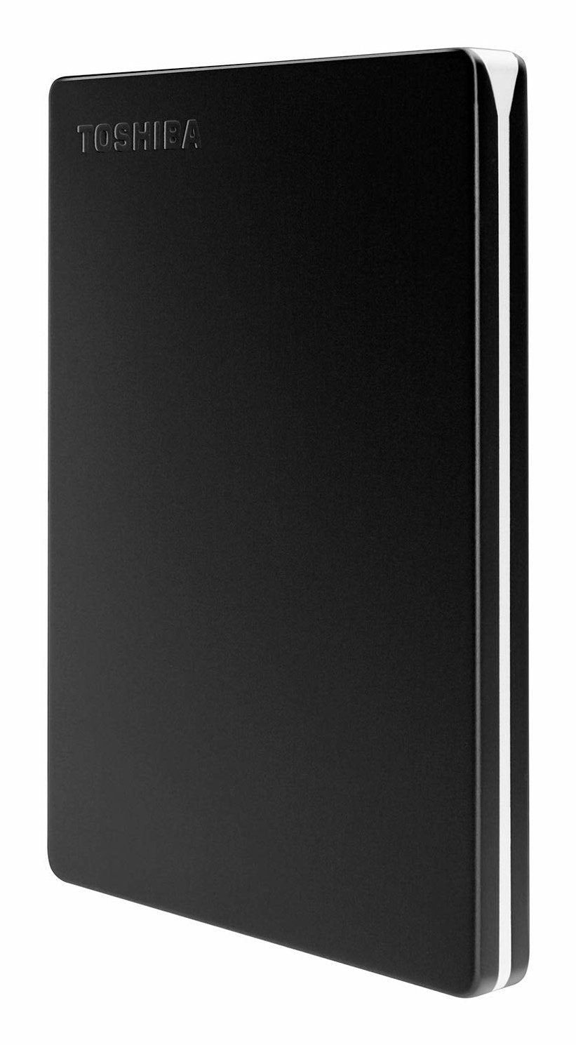Disco Externo Hdd Toshiba Canvio Slim 2tb Black Ext 2.5 Usb3.0 Alu Finish In