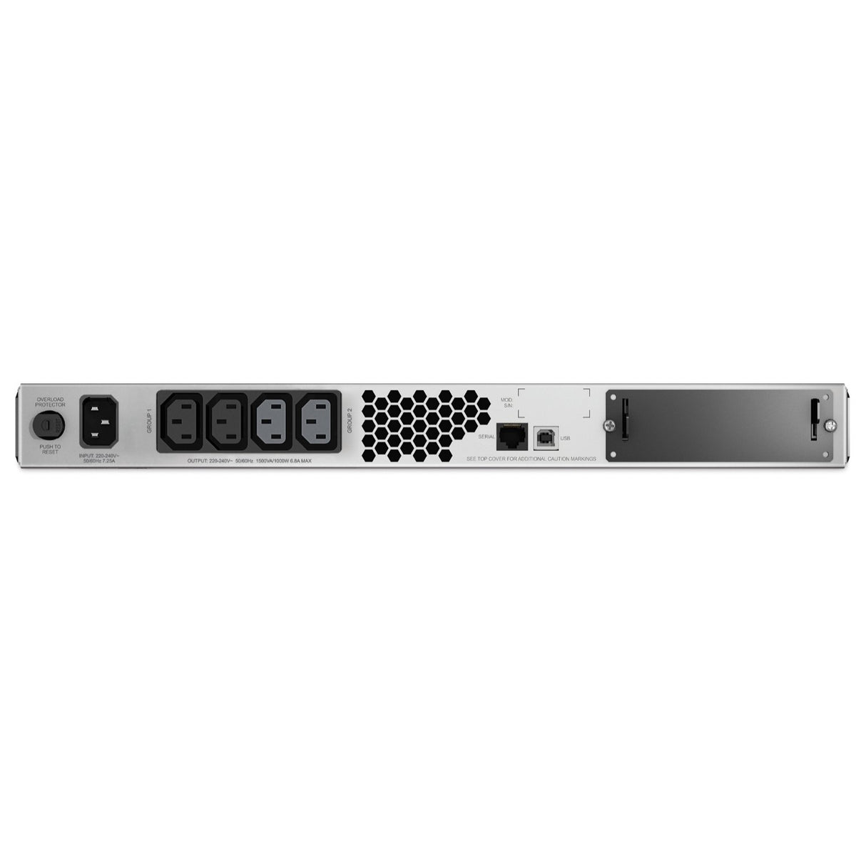EAN 0731304299400 - APC Smart-UPS sistema de alimentación ininterrumpida (UPS) Línea interactiva 1,5 kVA 1000 W 4 salidas AC imagen 3