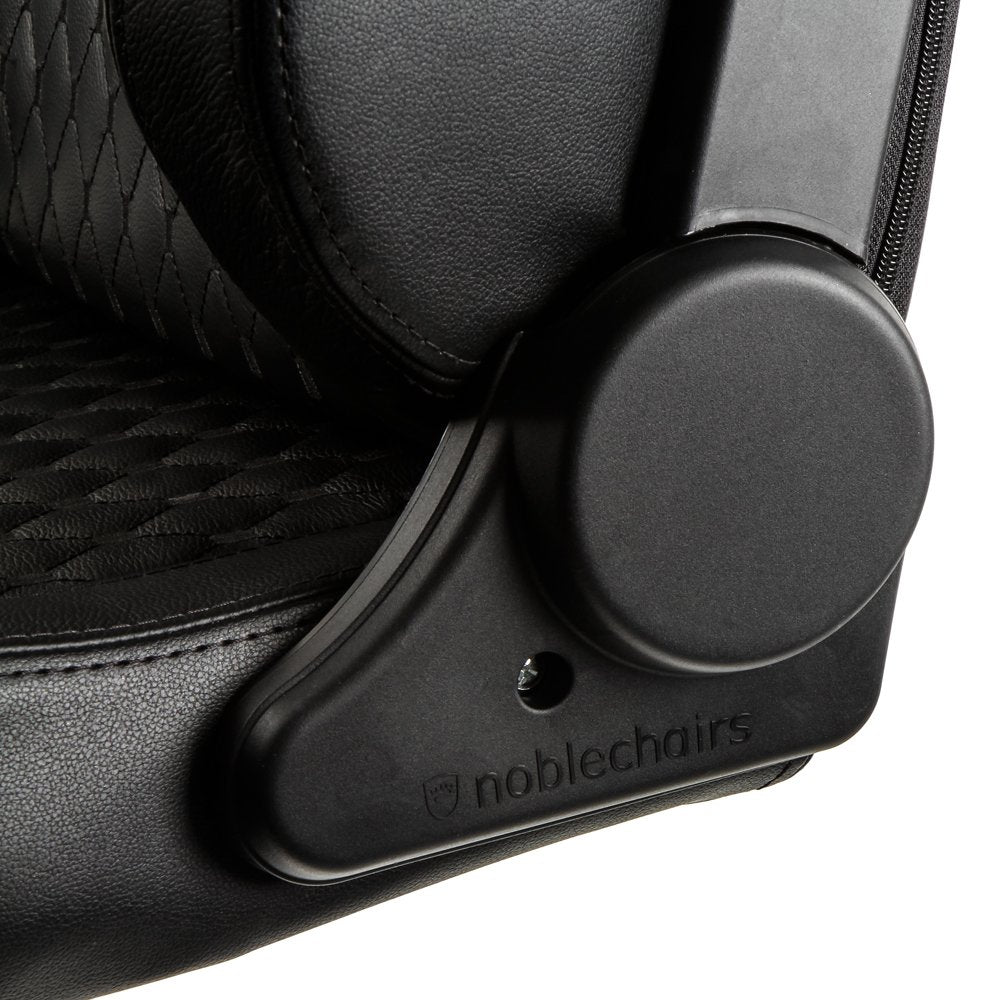 Noblechairs Epic Echtleder Gaming Silla - Negro