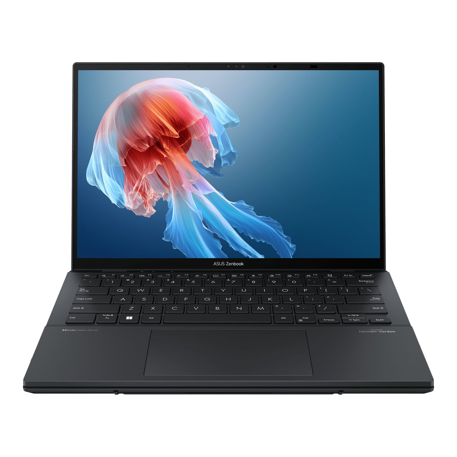 Asus Zenbook Duo Oled Ux8406ma-Ql396w - Ordenador Portátil 14" Wuxga (Intel Core Ultra 9 185h, 32gb Ram, 1tb Ssd, Arc Graphics, Windows 11 Home) Gris Tintero - Teclado Qwerty Español