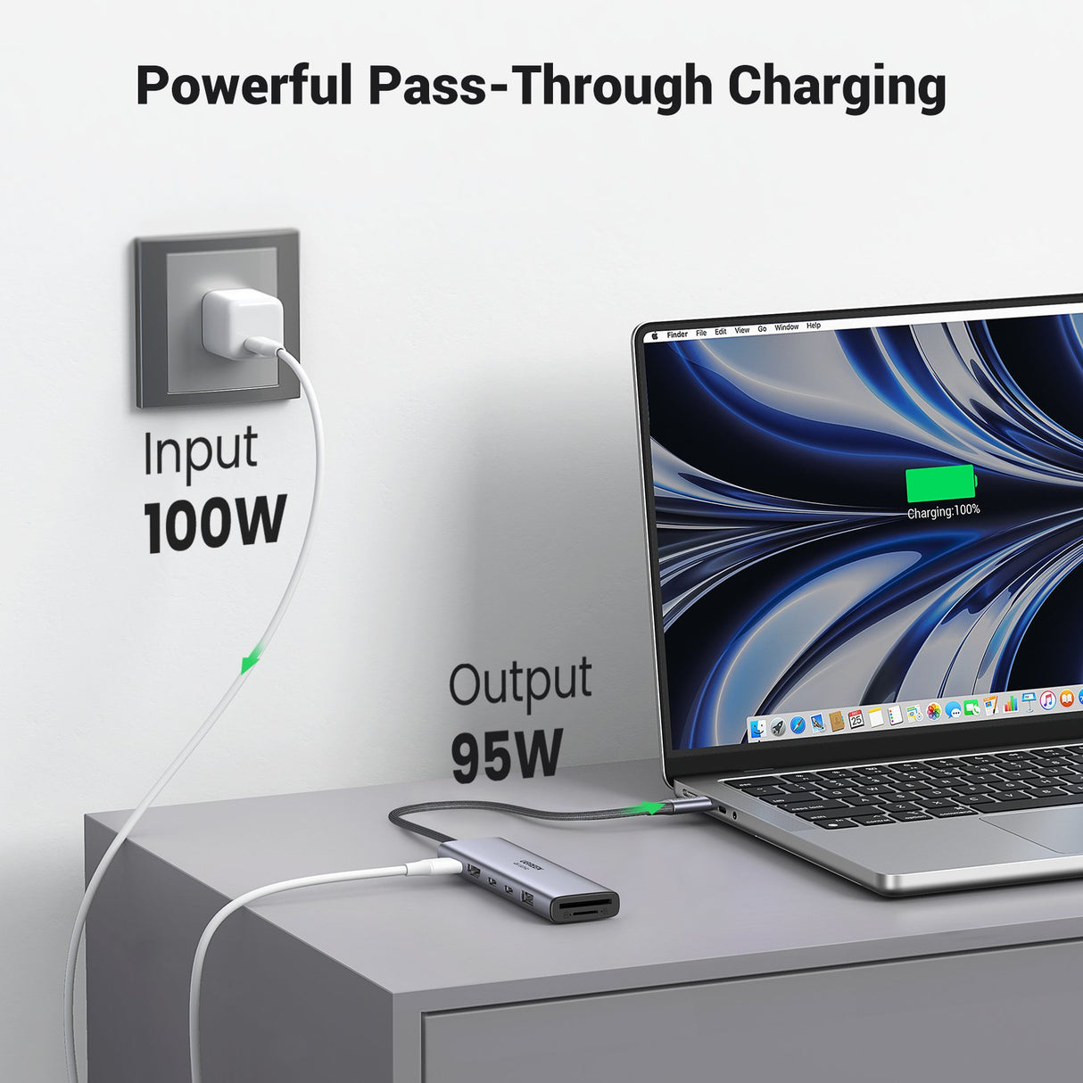EAN 6941876245215 - Ugreen REVODOK 7-IN-1 4K@60HZ HDMI DOCK Acoplamiento Base Gris imagen 4