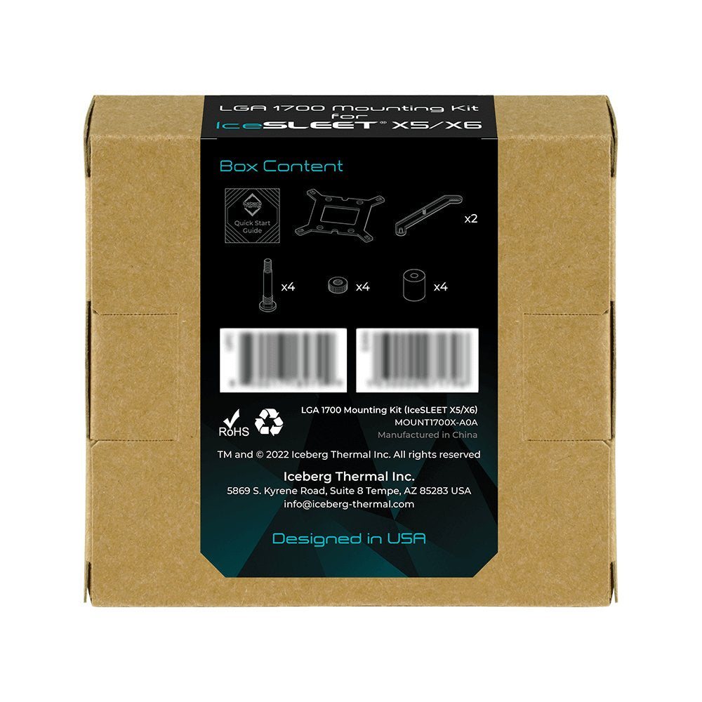 EAN 1230000071796 - Iceberg Thermal MOUNT1700X-A0A accesorio o pieza de sistema de refrigeración para ordenador Kit de montaj imagen 7
