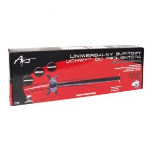 Art Ramp P-105b Art Soporte P-105 60-102cm Para Proyector Negro 15kg Montaje En Techo