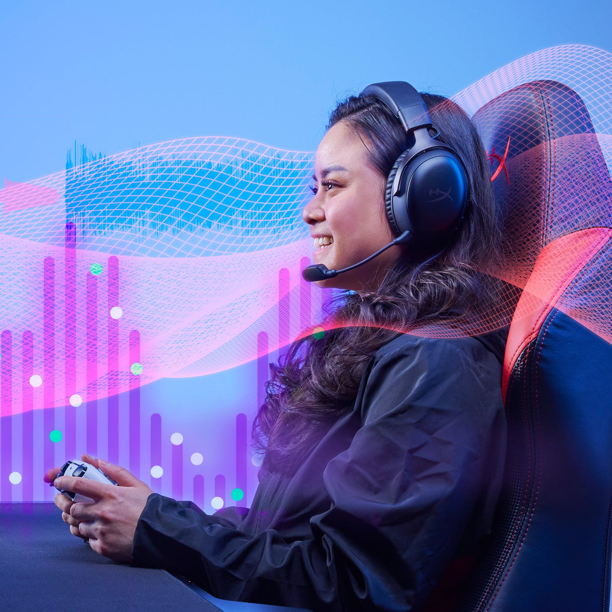 EAN 0197029611734 - HyperX Cloud III Wireless BLK/RED GAM HEADSET Inalámbrico y alámbrico Diadema Juego USB tipo A Negro, Roj imagen 6