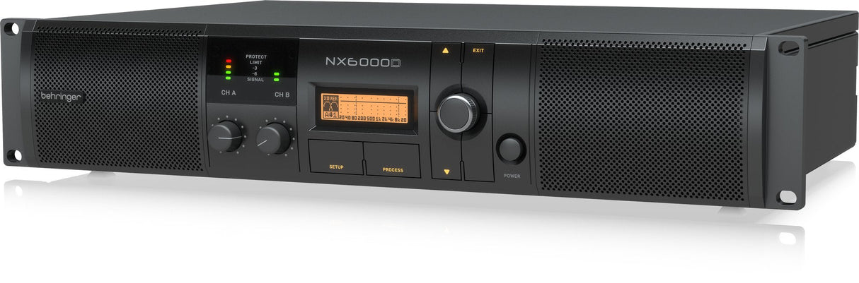 Behringer Nx6000d Amplificador De Audio 2.0 Canales Hogar Negro