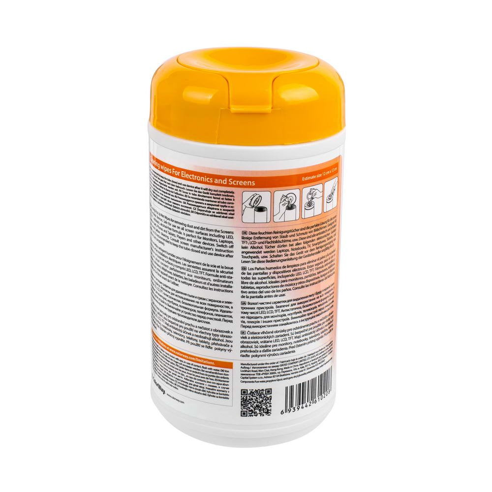 Colorway Toallitas De Limpieza 100 Pcs Cw-1071