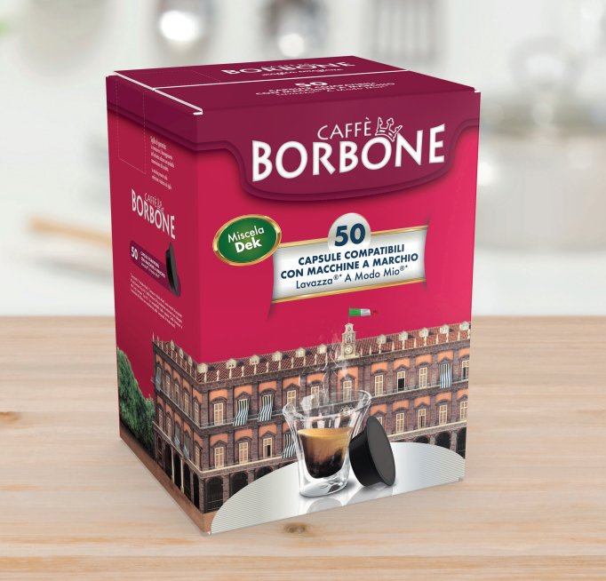 Caffè Borbone Amsdekpalazodek050n Bolsita Y Cápsula De Café 50 Pieza