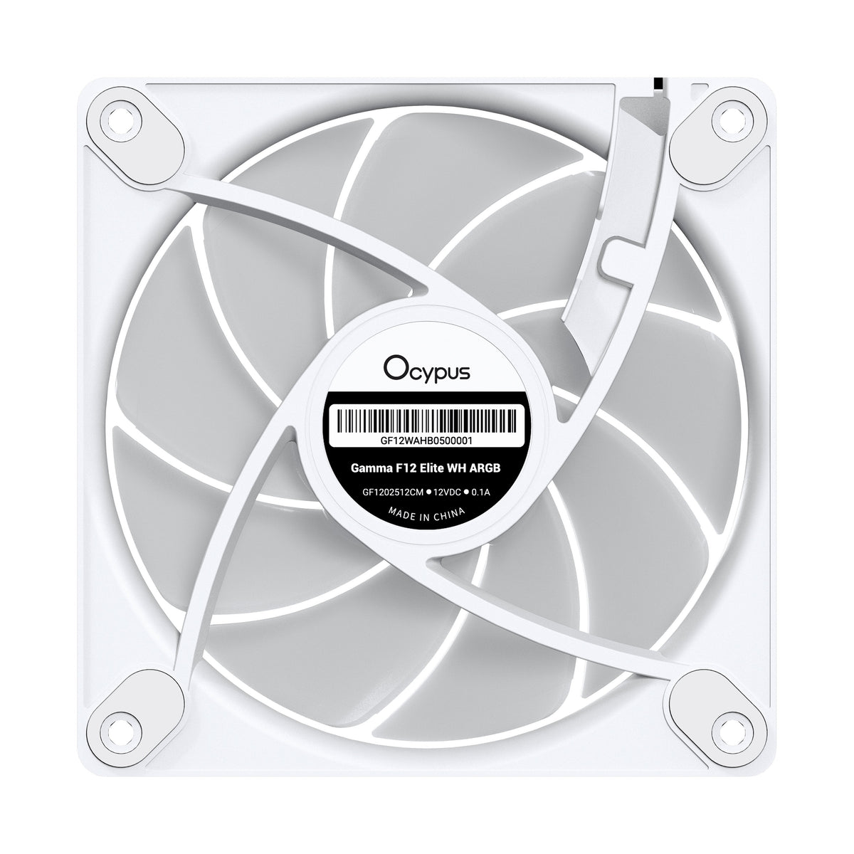 Ocypus Gamma F12 Elite Argb (Blanco, Pack De 3, 120 Mm) Gamma-F12-Wh3am00e-Gl