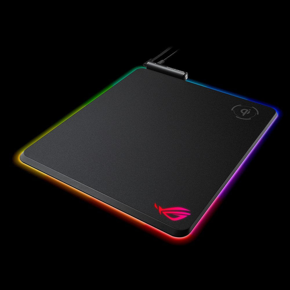 EAN 4718017059886 - ASUS ROG Balteus Qi Alfombrilla de ratón para juegos Negro imagen 4