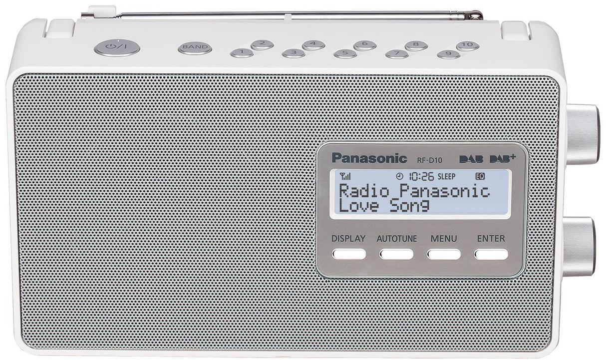 EAN 5025232760053 - Panasonic RF-D10 Personal Digital Blanco imagen 1