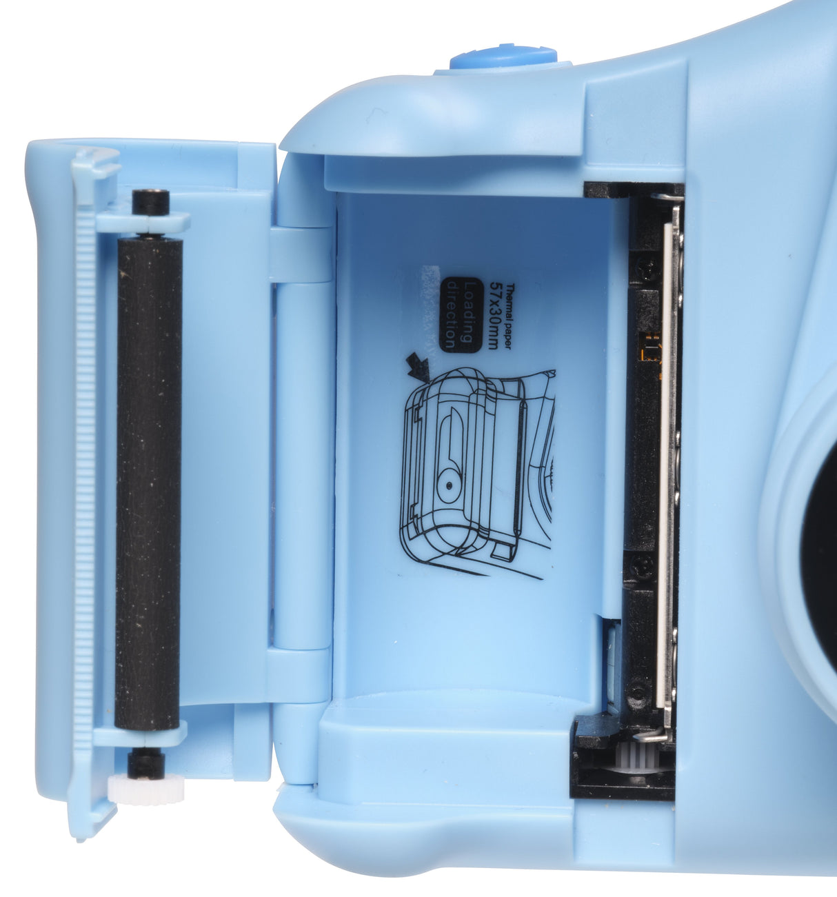 Denver Kpc-1370 Blue Kids Camera With Drucker