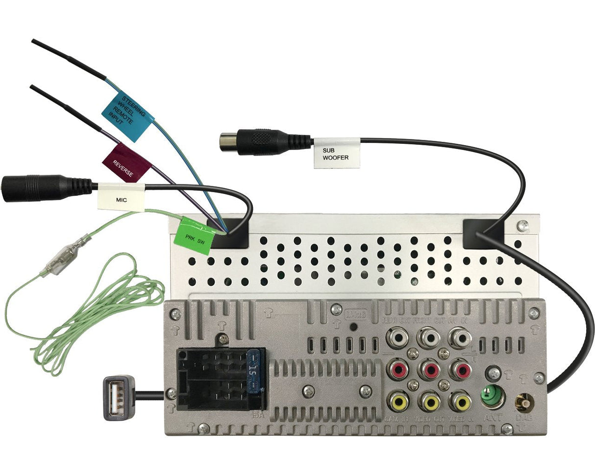 Jvc Kw-M27dbt Receptor Multimedia Para Coche Negro 180 W Bluetooth